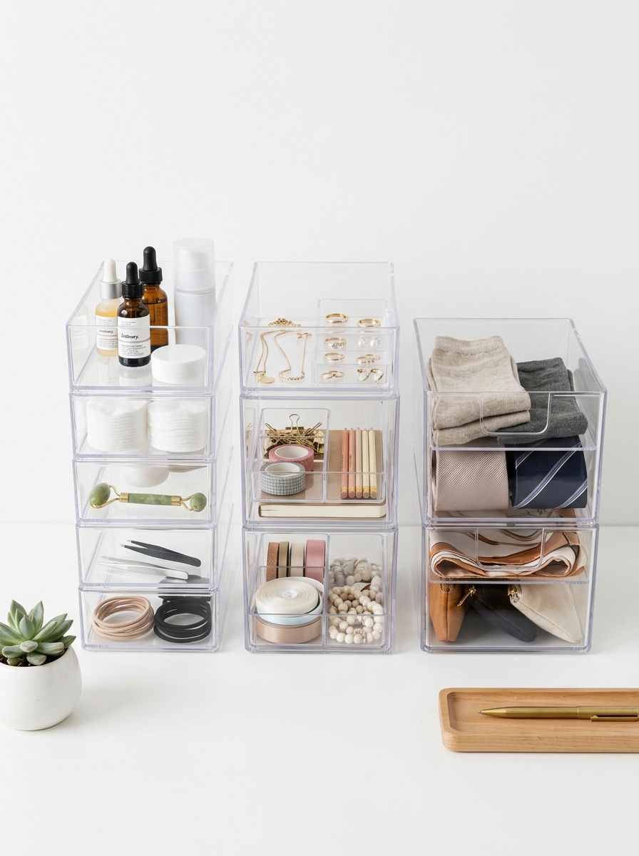 Organizador Modular Acrílico Casa